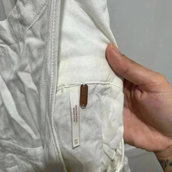 Free people Tropical Oasis Printed Jumper Dress XS - Picture 5 of 6